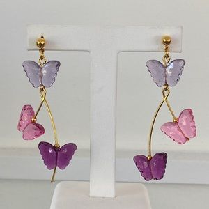 Butterfly Dangle Earrings